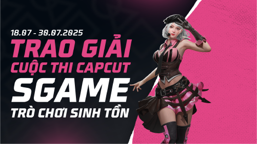 Công bố trao thưởng cuộc thi Capcut X Free Fire X Sgame